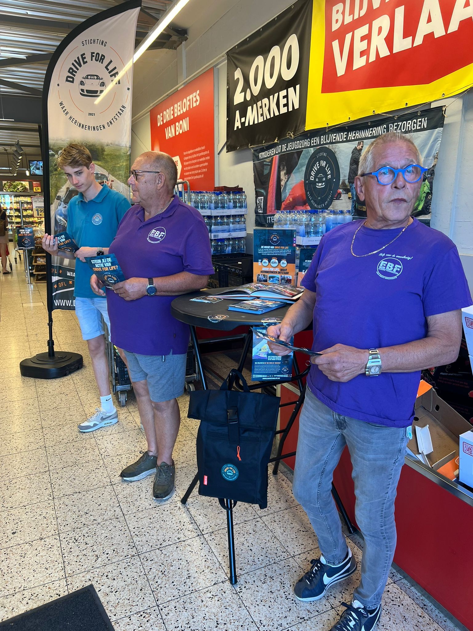 EBF werkt mee aan actie Drive for Life